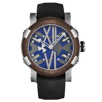 RJ Watches Steampunk Automatic Blue Dial Mens Watch RJ.ST.AU.501.10