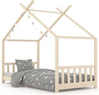 Les Tendances Les Tendances - Estructura de cama infantil de madera maciza de pino 90x200 cm vidaXL