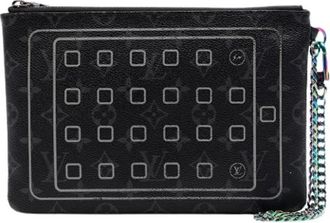Louis Vuitton Pre-owned The Eclipse - Dames - Vintage Clutch - Zwart - ONE Size - Vintage