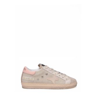Ama brand Schoenen, Dames, Beige, 36 EU, Leer, Sneaker