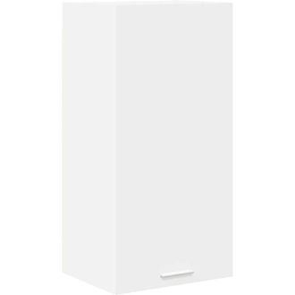 vidaXL Hanging Cabinet with Door White 40 x 31 x 80 cm Engineered Wood vidaXL