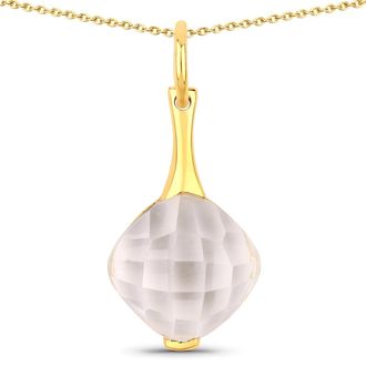 Rafaela Donata Womens Khushi Female Sterling Silver Necklace - Gold - One Size