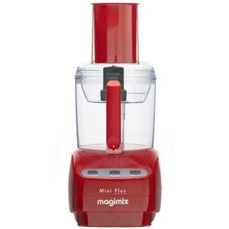 Magimix Robot Multifunci&oacute;n - Magimix - Mini Plus Rojo - 400 Vatios - 1,7 L - 2 Cubetas En 1