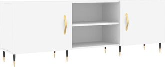 vidaXL Tv Cabinet White 150x30x50 cm Engineered Wood Vidaxl