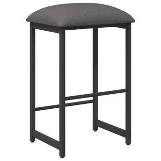 vidaXL Taburete De Bar Gris Claro 40 X 32 X 64 Cm Madera De Ingenier&iacute;a Vidaxl