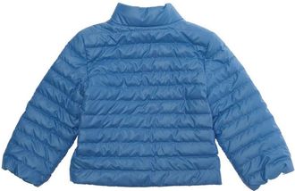 Moncler Quilted Polyester Down Jacket - Blue