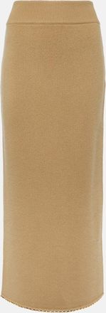 Toteme Wool and cashmere-blend midi skirt
