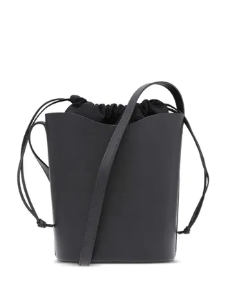 IL BISONTE drawstring bucket bag - Black