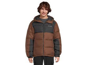 Columbia Pike Laketm II Hooded Jacket Mens Clothing Tobacco/Black : MD, Polyester