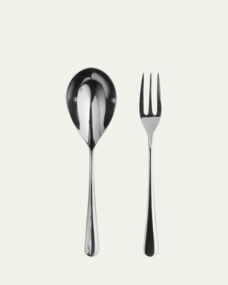Mepra Neve 2-Piece Serving Set, Mirror