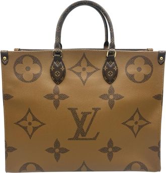 Louis Vuitton Coated Canvas Shoulder Bag Tote Bag (Pre-Owned)
