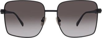 Ferragamo Ferragamo Grey Gradient Square Ladies Sunglasses SF330S 002 57