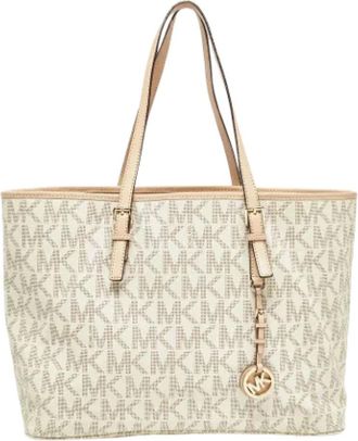 Michael Kors Pre-owned Coated canvas totes - Dames - Vintage Shopper - Beige - ONE Size - Vintage