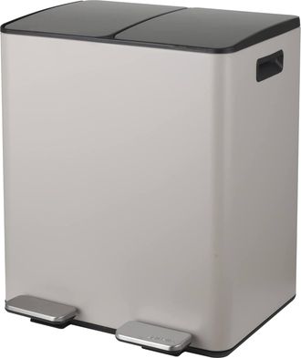 Spirella Spirella - Aliya Contenedor Selectivo 40l (2x20l) Acero Topo Mate