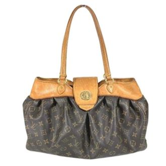 Louis Vuitton Pre-owned Handbags, female, Brown, Size: ONE SIZE Pre-owned Monogram Shoulder Tote