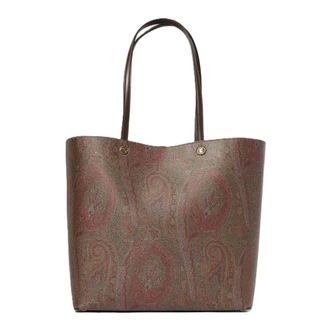 Etro Etro, Tote Bags, female, Brown, Size: ONE SIZE Essential Maxi Shopping Bag