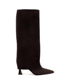 Sergio Levantesi Brown Suede Pointed Toe Boots