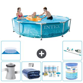 Intex Piscina Con Estructura Redonda - 305x76 Cm - 8-piezas S41368