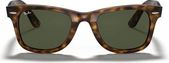 Ray-Ban Sunglasses Rb4340 710 Wayfarer Ease Havana/Green Unisex