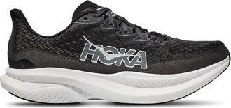 Hoka One One Womens Mach 6 - Shoes Black/White Size 10.0