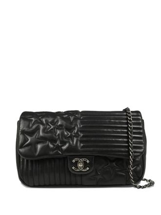 Chanel 2014 Star Stitch schoudertas - Zwart