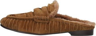 Bibi Lou Lyra Loafers 15 - Dames - Schoenen - Bruin - Maat: 38 EU Leer