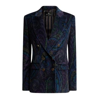 Etro Dames, Jassen, Veelkleurig, Maat: XS Katoen