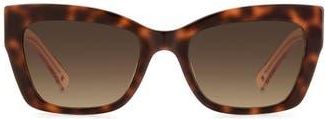 Kate Spade New York 53mm valeria/s cat eye sunglasses in Havana Pink/Brown Gradient at Nordstrom Rack