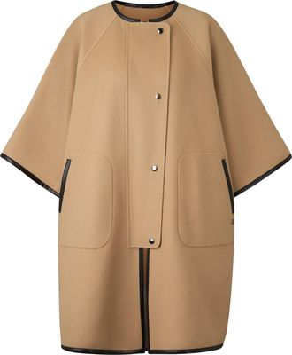Bogner Double-face cape Idaho for women - Camel - S
