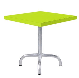 Schubiger M&ouml;bel Metall-Beistelltisch S&auml;ntis Quadratisch