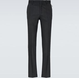 Undercover Low-rise wool slim pants