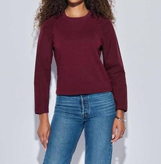 Nation Ltd Ruthie Top In Bordeaux