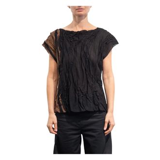 Pierantonio Gaspari Mujer, Camisetas, Negro, Talla: M