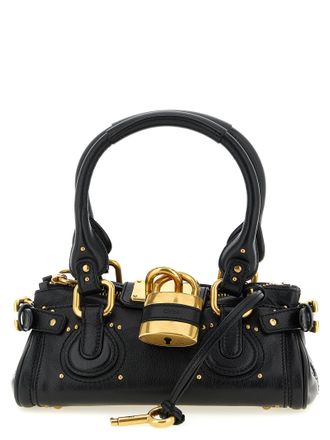 Chlo&eacute; Black Buffalo Leather Womens Handbag