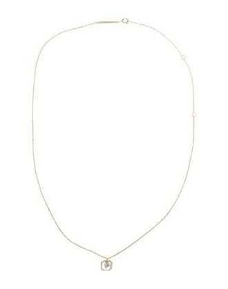 P D PAOLA Mini Letter P Necklace