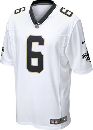 Nike Tyler Shough New Orleans Saints Nike Mens NFL Game Jersey in White | 67NMNSGR7WF-93A