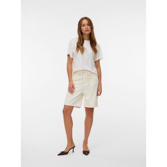 Vero Moda T-shirt met korte mouwen en ronde hals, bloemenprint