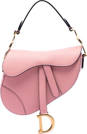 Dior Pre-owned Dior Mini Grained Calfskin Saddle Bag Ladies QYNTZW31H7W34KVT