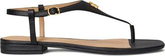 Ralph Lauren Sandali con cinturino alla caviglia Everley II - - Shoes - Donna - Nero - 39 EU