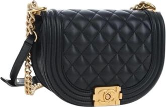 Chanel Borsa a spalla vintage in pelle di agnello Pre-owned - - Pre-owned - Donna - Nero - ONE SIZE
