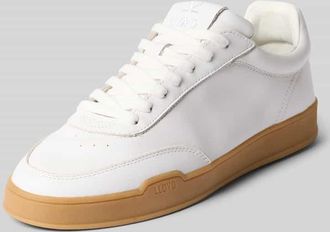 Lloyd Sneaker aus Leder mit Label-Details Modell PRIME in Weiss, Gr&ouml;&szlig;e 41