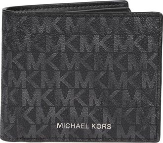 Michael Kors Zwarte Billfold Portemonnee - Heren - Portefeuilles - Zwart - ONE Size - Accessoires