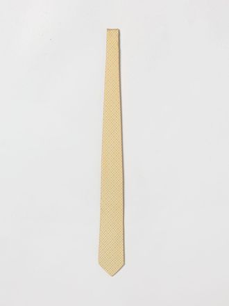 Ferragamo Tie Men color Yellow