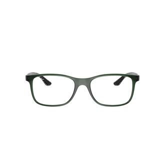 Ray-Ban Glasses, unisex, Green, Size: 55 MM Optical Frame