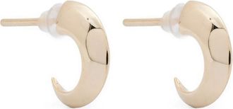 Shaun Leane Cat Claw hoop earrings - Oro