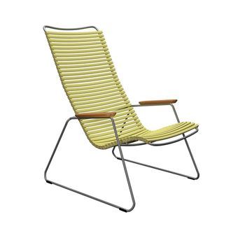 Houe CLICK Outdoor Lounge Chair, lemon zest