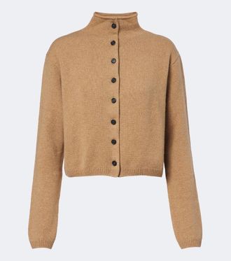 Khaite Annora wool and cashmere cardigan