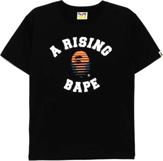 A Bathing Ape T-shirt con stampa - Nero