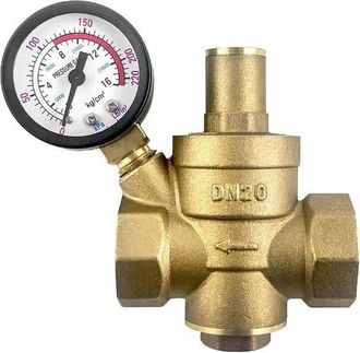 OEM Regulador De Presi&oacute;n De Agua De Lat&oacute;n Dn20 Con V&aacute;lvula Reductora De Presi&oacute;n Ajustable