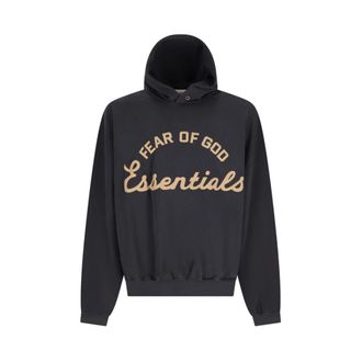 Fear of God Hoodies, male, Black, Size: 2XL Training 90s Hoodie